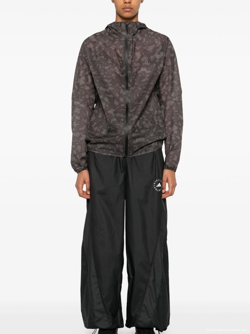 Cheap Stella Women McCartney adidas wide-leg pants track by 0328